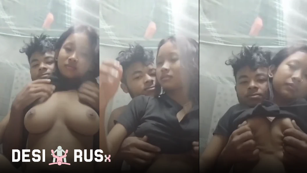 two adult jharkhandi guys romance in alone room and ''BF pressing big , pink and lovely boobs''